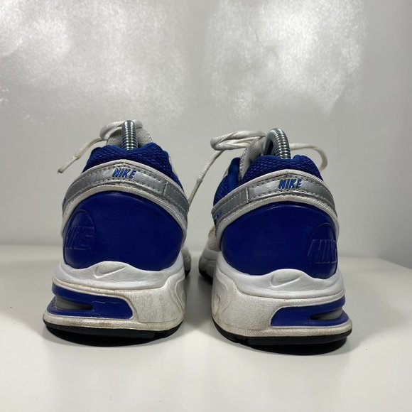 Nike Men Shoes Athletic BRS 1000 Max Air 312673 101 XD White/Blue Sz 9.5 - Picture 4 of 14